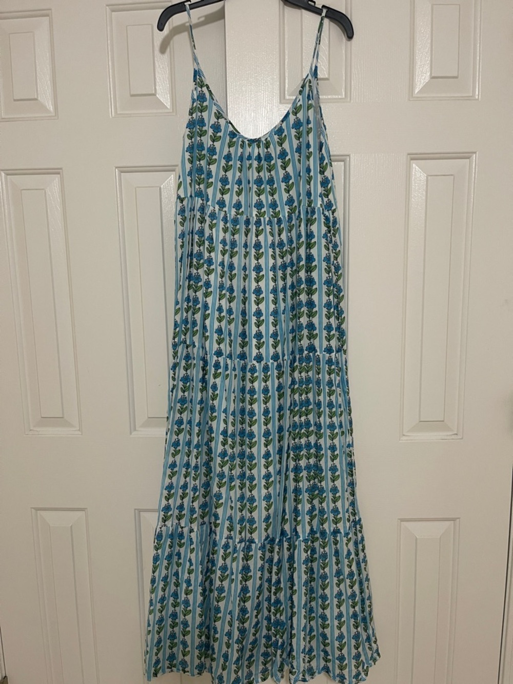 Olivia James the label Floral Print Maxi Sundress size M
